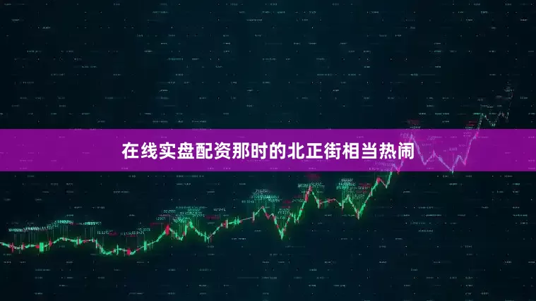 在线实盘配资那时的北正街相当热闹